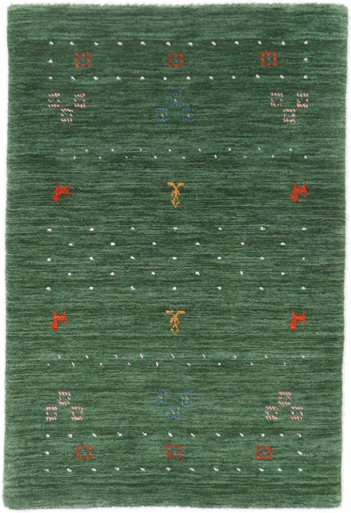 Tappeto 90 x 60 (Indian) Annodato A Mano