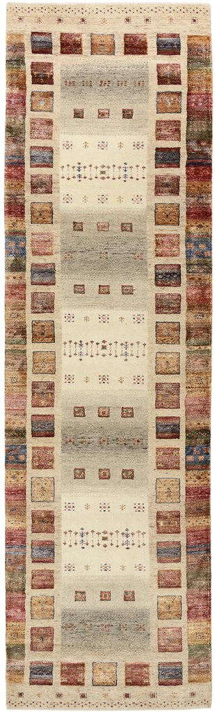 Loribaft Tappeto orientale 300 x 80 (Indian) Annodato A Mano