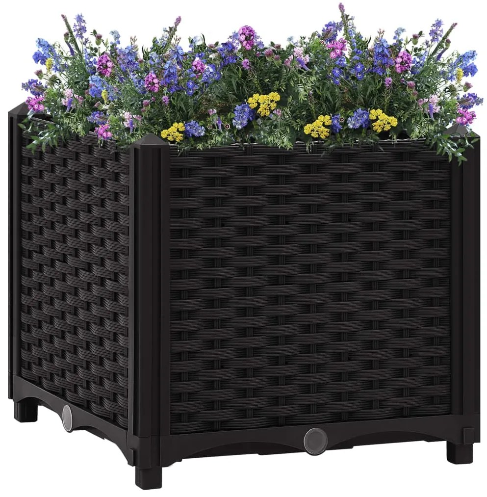 Fioriera Rialzata 40x40x38 Cm İn Polipropilene /