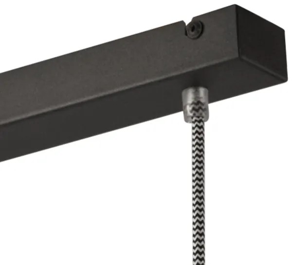 Lampadario a sospensione con filo LIVIA 2xE27/60W/230V