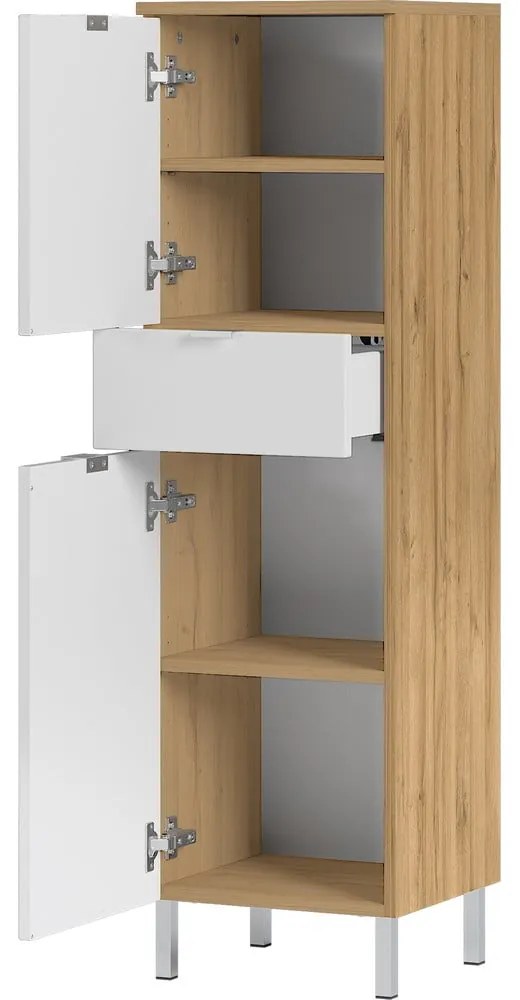 Mobile bagno alto bianco 34x120 cm Mauresa - Germania