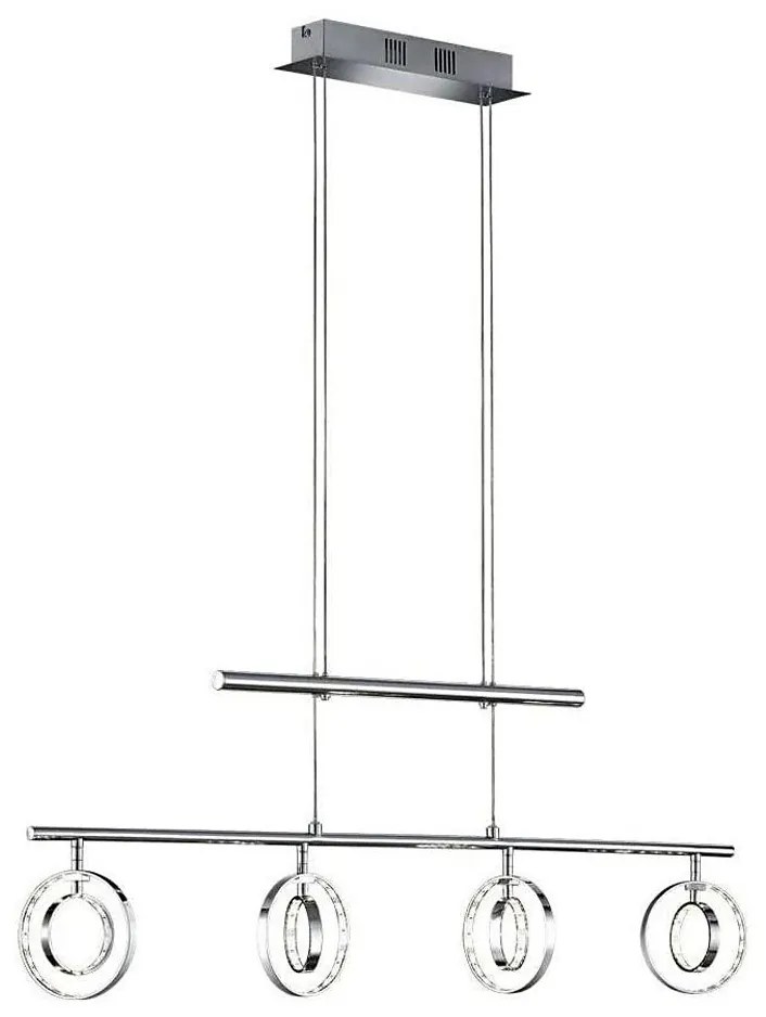 Reality - Lampadario LED a sospensione con filo PRATER 4xLED/4,5W/230V