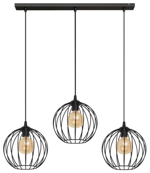 Lampadario LED a cavo MERCURE 3xE27/15W/230V