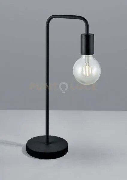 Lampada da tavolo tubo metallo diallo 508000132 nero