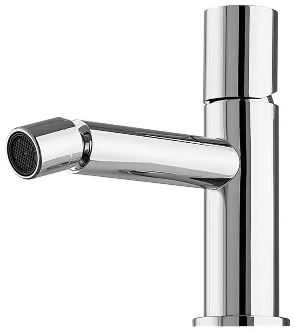 Miscelatore bidet cromo senza leva in acciaio inox Gemini