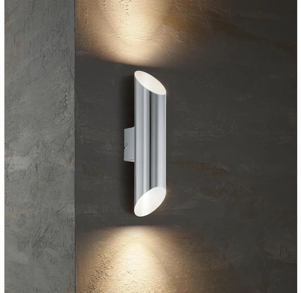 Eglo 94803 - Lampada LED da esterno AGOLADA 2xLED/3,7W/230V