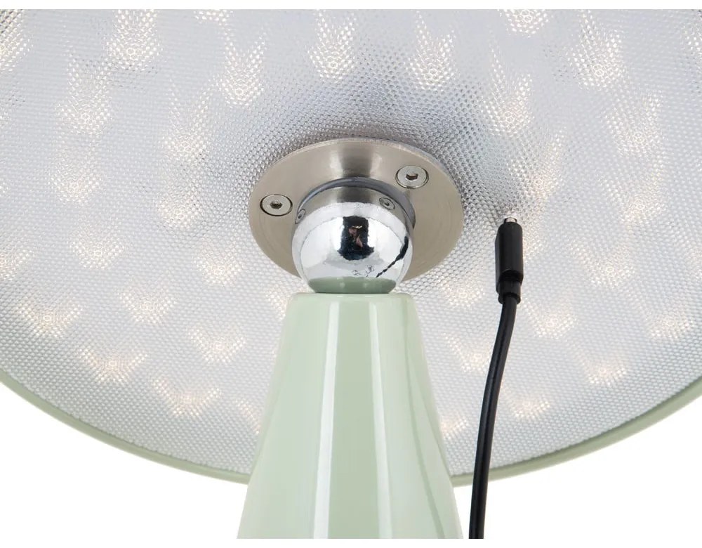 Lampada da tavolo dimmerabile a LED verde chiaro (altezza 26 cm) Phoebe - Leitmotiv