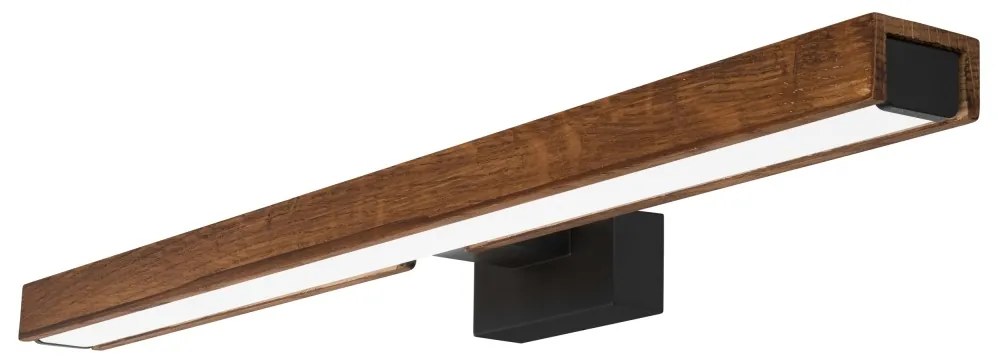 Brilagi-Illuminazione a LED per specchi da bagno WOODY MIRROR LED/12W/230V IP44 quercia/nero