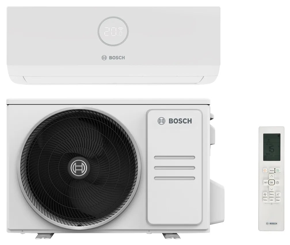 Climatizzatore Bosch 12000 BTU inverter Climate 3000i R32 A++ mono split