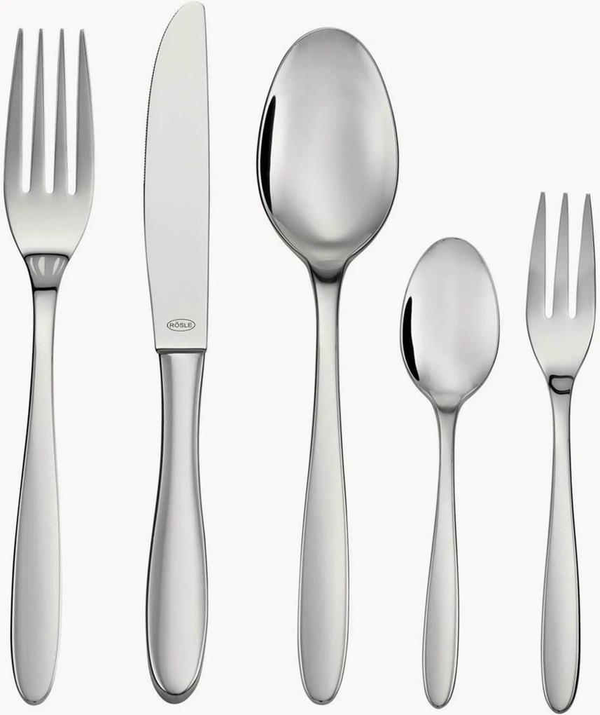 Set di posate lucidate Culture, 6 persone, set da 30