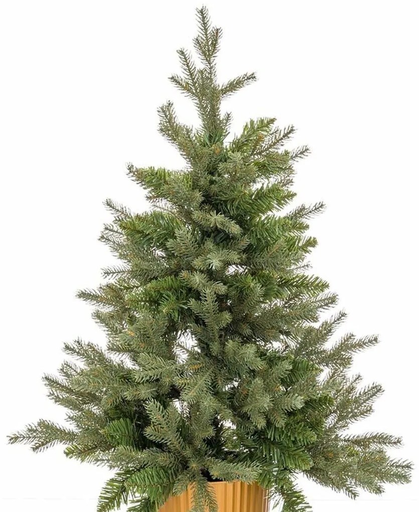 Albero di Natale Verde Dorato Polietilene 82 x 82 x 120 cm