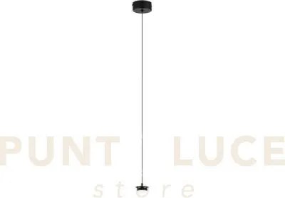 Struttura nero opaco in metallo per lampadario a sospensione comple...