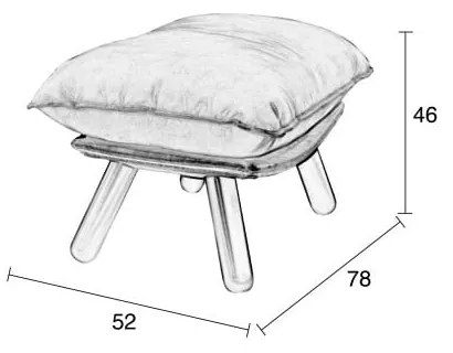 Poggiapiedi Lazy - Zuiver