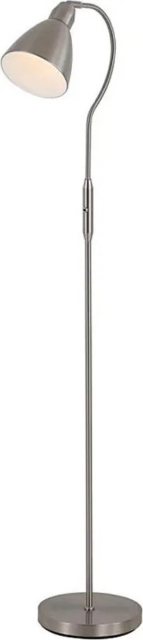 Searchlight EU5026SN - Lampada da terra regolabile 1xE27/60W/230V