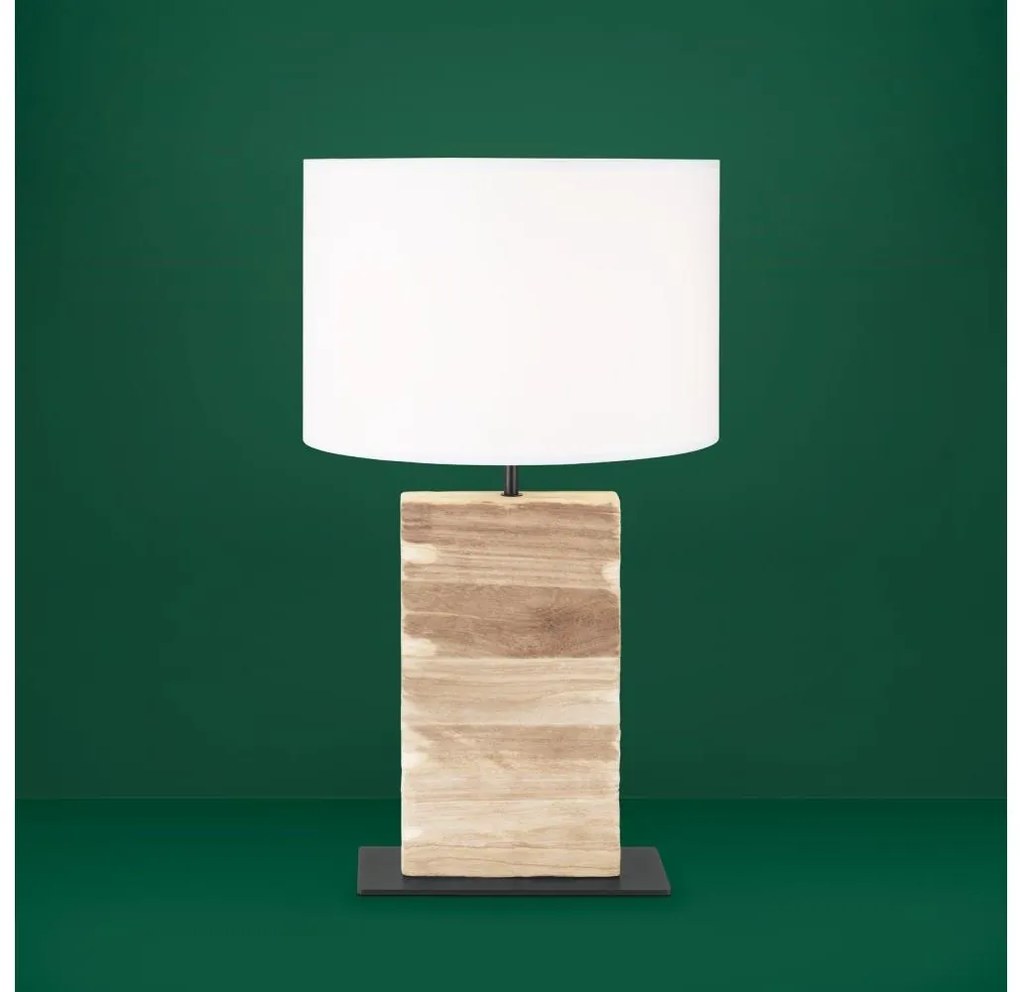 Eglo 39917 - Lampada da tavolo CONTESSORE 1xE27/40W/230V 62,5 cm marrone