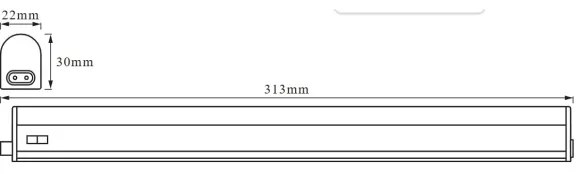 Osram - Lampada LED sottopensile BATTEN LED/4W/230V 4000K 31,3 cm