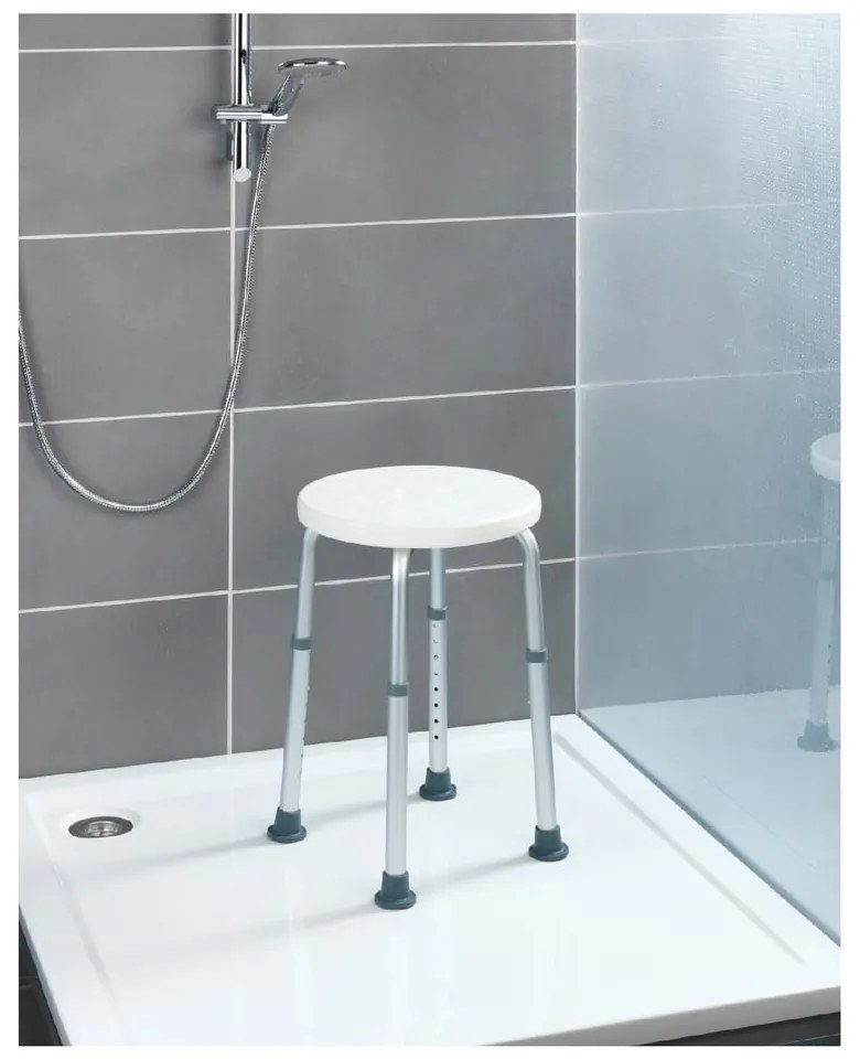 Sgabello per bagno/doccia, 45 x 45 cm Secura - Wenko