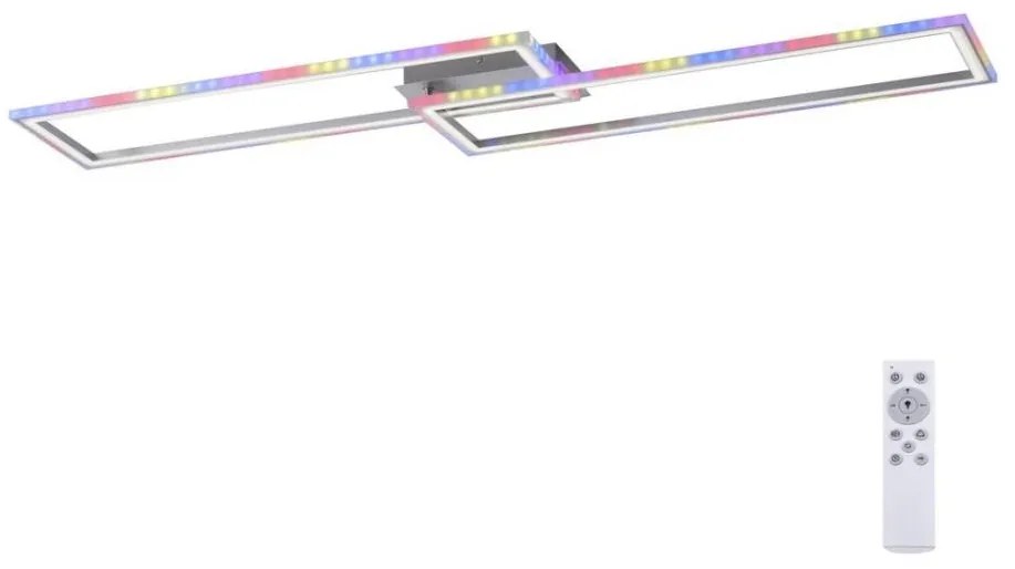 Leuchten Direkt 14635-55 - Plafoniera LED RGB dimmerabile FELIX 34,5W/230V