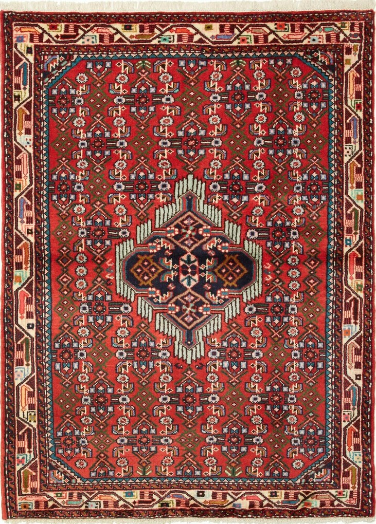 Hamedan Tappeto persiano 110x150 (Iran) Annodato A Mano