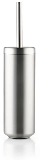 Scopino WC color argento opaco in acciaio inox Ume – Zone