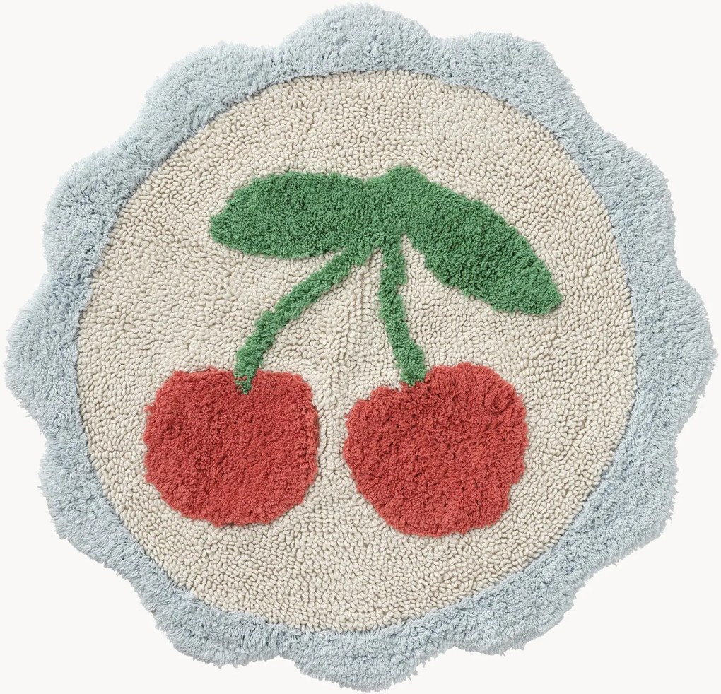 Tappeto da bagno in cotone Cerise