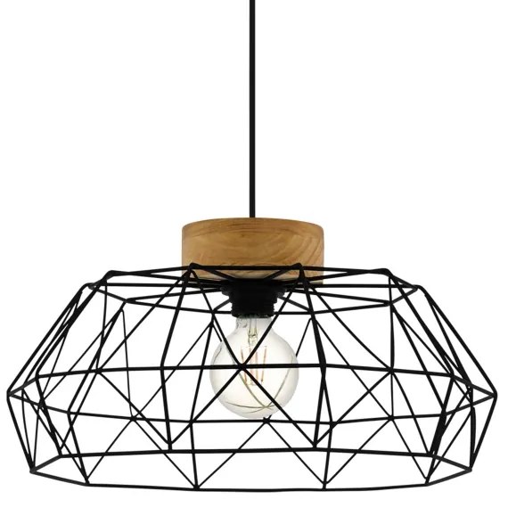 Eglo 44089 - Lampadario a sospensione su cavo PADSTOW 1xE27/60W/230V