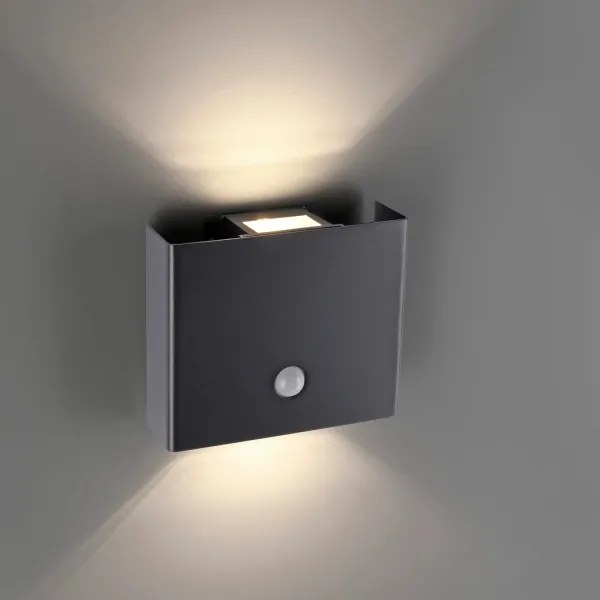 JUST LIGHT. 19471-18 - Lampada LED da esterno con sensore 2xLED/1,25W/3,7V 4400mAh IP44