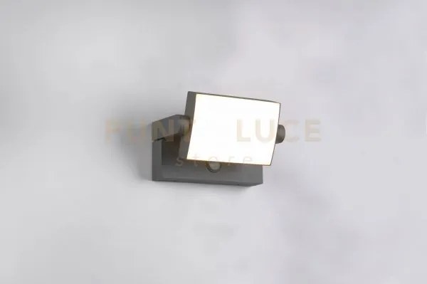 Kansas applique da esterno led 10w 1000lm, 3000k orientabile fusion...