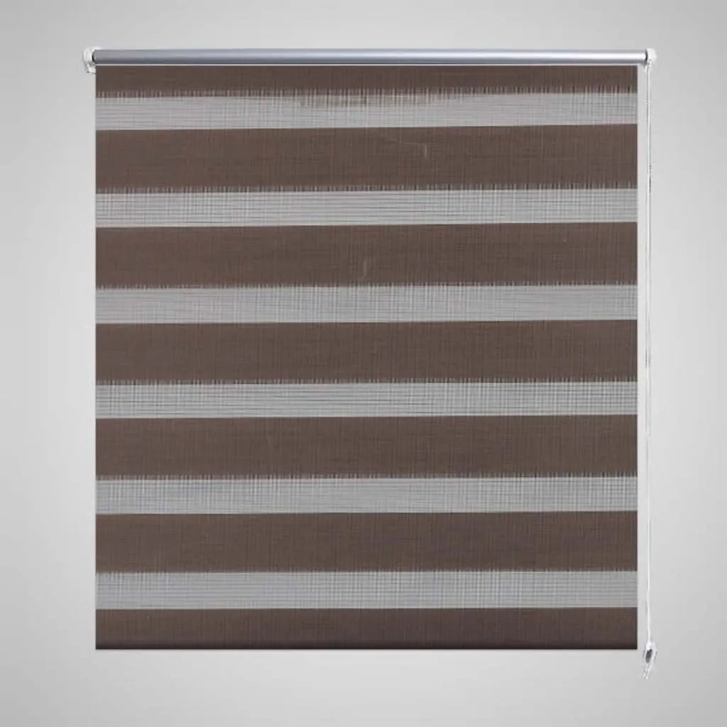 Tenda Oscurante A Zebra 100 X 175 Cm Caffè /