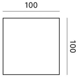 Plafoniera LED da esterno RIKO 2xLED/4W/230V nera IP44