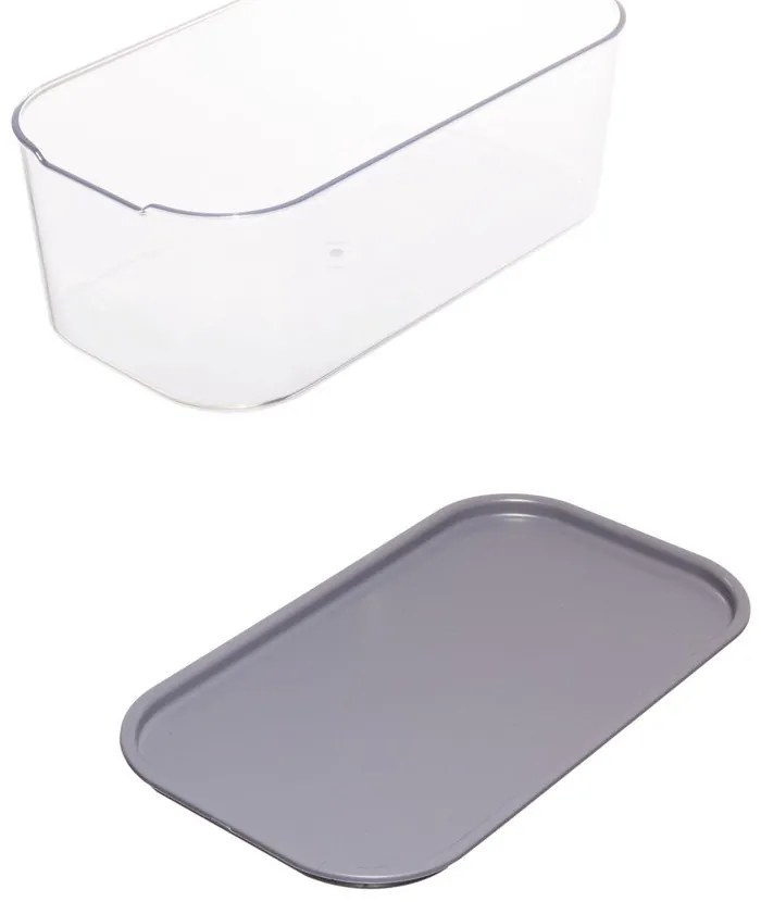 Scatola interna con coperchio in plastica riciclata iD Wallspace - iDesign