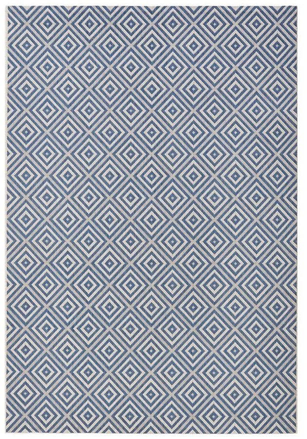 Tappeto blu per esterni , 140 x 200 cm Karo - NORTHRUGS