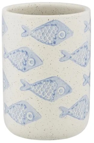 WENKO 24310100 - Bicchiere da bagno AQUAMARIN 8x11 cm beige