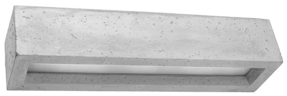 Sollux SL.0993 - Applique VEGA 2xE27/60W/230V 50 cm cemento