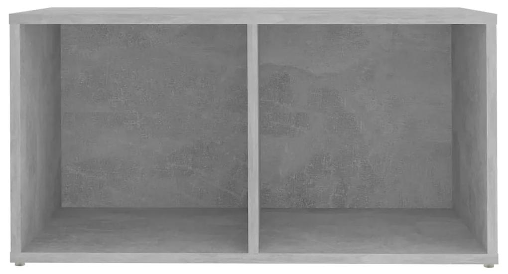 Mobile porta tv grigio cemento 72x35x36,5 cm legno multistrato