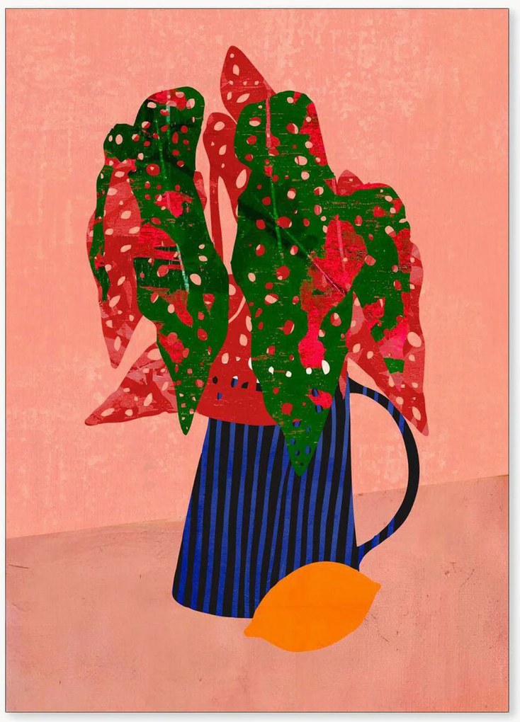 Poster Vertical Striped Vase