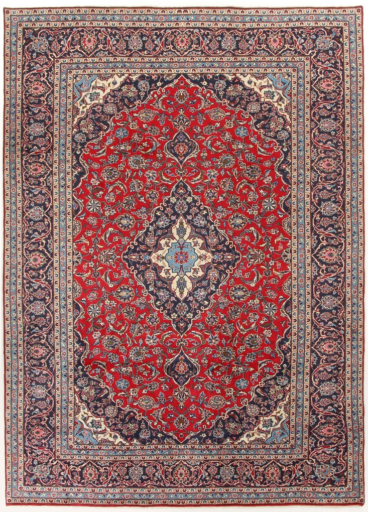 Kashan Tappeto persiano 350x250 (Iran) Annodato A Mano