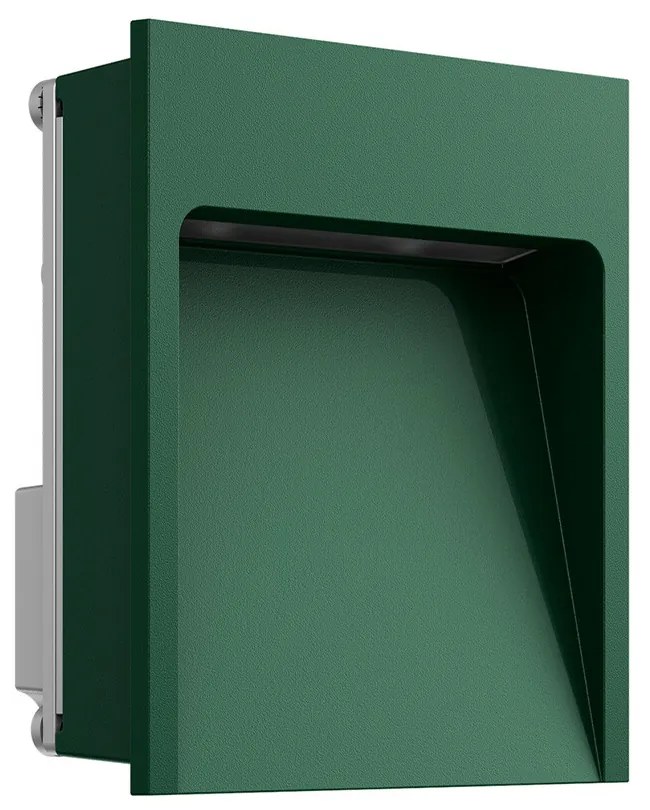 Flos - My Way All'aperto Applique da Incasso a Parete 110X100 4000K Forest Verde Flos