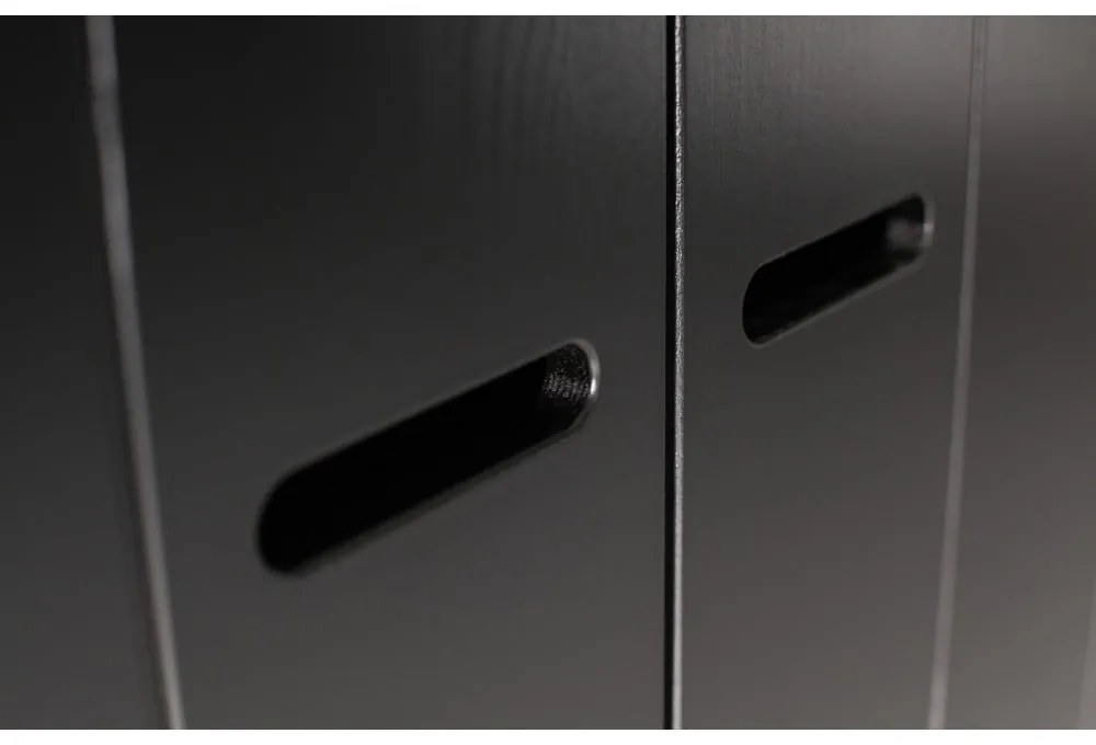 Armadio in pino nero 94x195 cm Connect - WOOOD