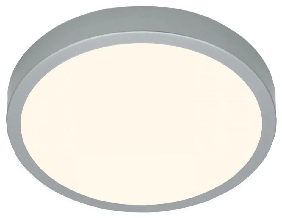 Briloner 3703-014-Plafoniera LED RUNA LED/24W/230V 3000K pr.38 cm argento