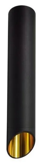 Plafoniera VALDA 1xGU10/60W/230V nera