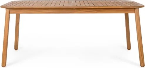 Tavolo In Legno Da Esterno Allungabile 100x180-240 Cm Danubio FSC Bizzotto