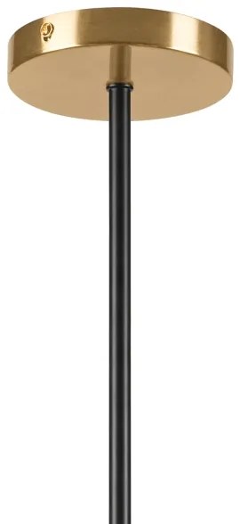 Lampadario a sospensione con supporto rigido GEORGIA 5xG9/5W/230V oro/fumé beige