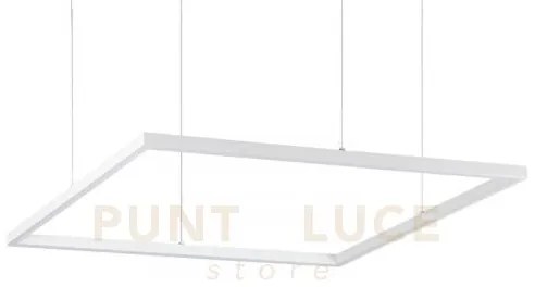 Oracle slim square sospensione led smd on-off 4350 lm 3000 k 44w bi...