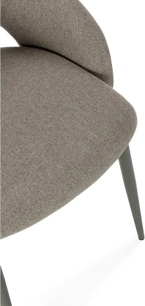 Sedie da pranzo in set verdi in imbottito 2 pz Lia – Marckeric