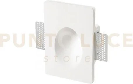 Segnapassi a incasso ariel bianco rettangolare 1 luce attacco gu10 ...