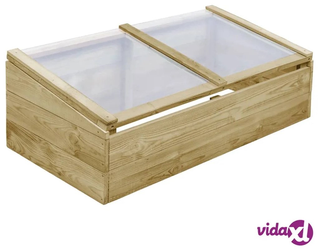 vidaXL Serra in Legno di Pino Impregnato 100x50x35 cm