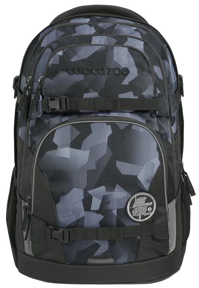 Zaino scuola coocazoo PORTER, Grey Rocks, certificato AGR