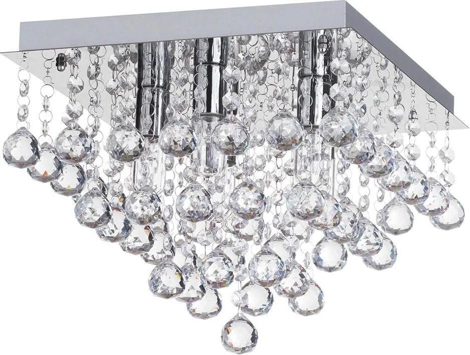 Lampada Di Cristallo Plafoniere APP515-4C Cristal
