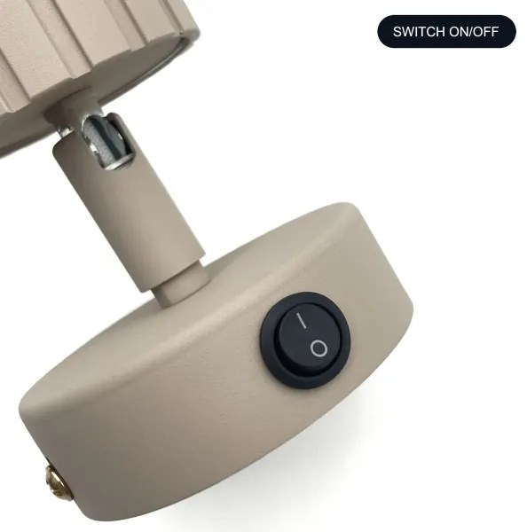 Brilagi - Faretto da parete CRISPINA 1xGU10/10W/230V beige